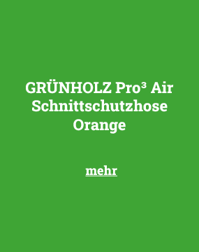 GRÜNHOLZ Pro³ Air Schnittschutzhose Orange – Hover