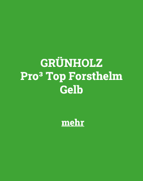 GRÜNHOLZ Pro³ Top Forsthelm Gelb – Hover